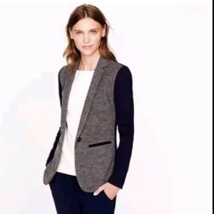 J. Crew wool blend two tone blazer Sz 8